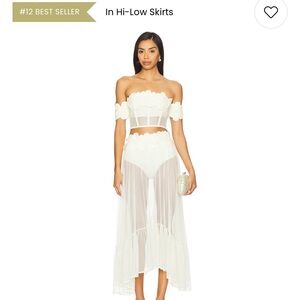 NWT Jardin De Lu Skirt Medium